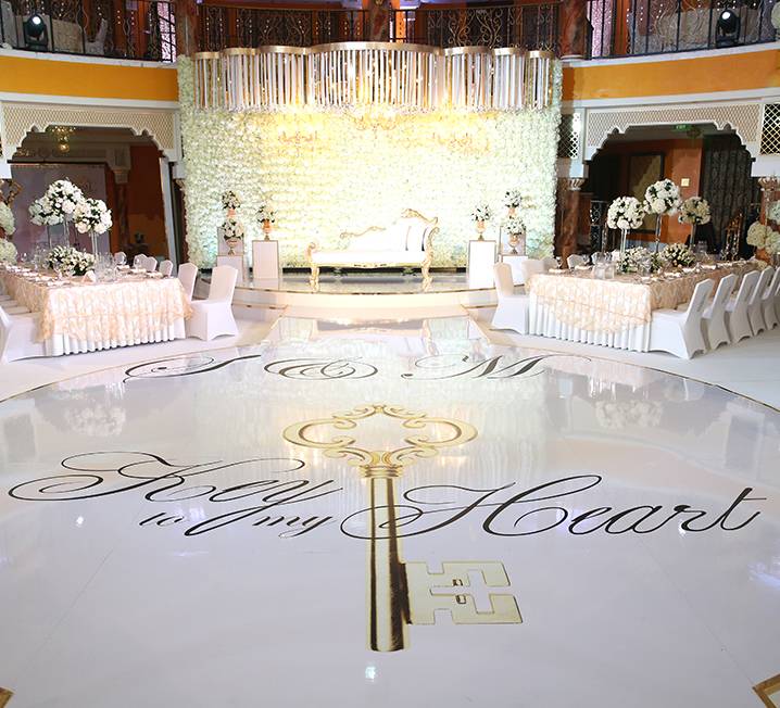 Round Acrylic Dance Floor